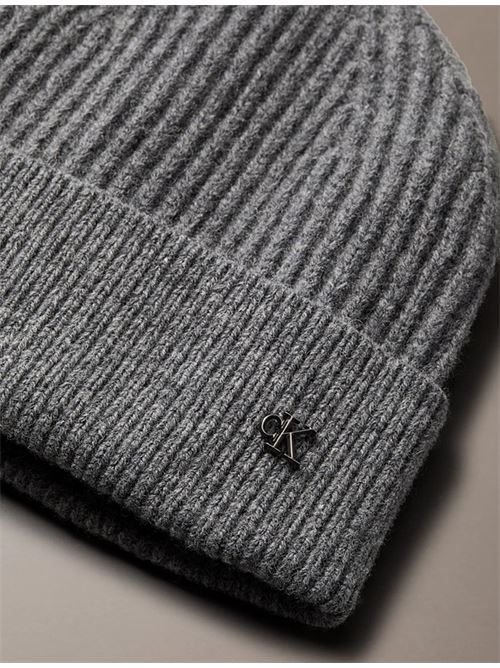 ck metal wool beanie CALVIN KLEIN | LV04D8032GP7H